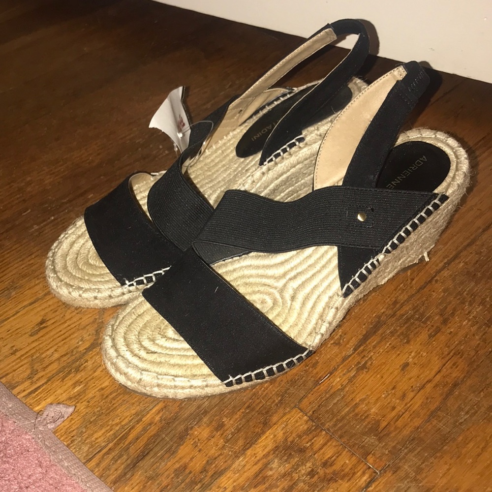 Strappy Open Toed Wedged Toes